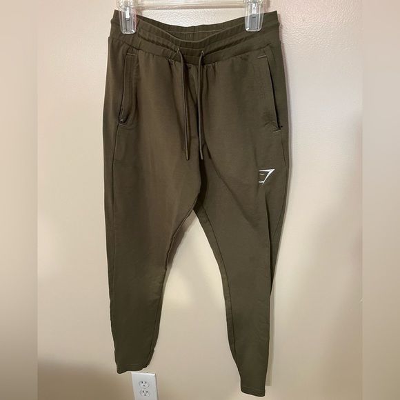 Gymshark Olive Green Women’s Joggers Sz S - Picture 1 of 8